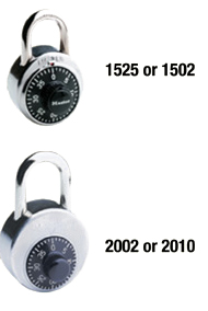 Portable lock model numbers