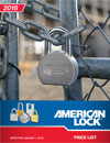 Lista de preços comerciais American Lock